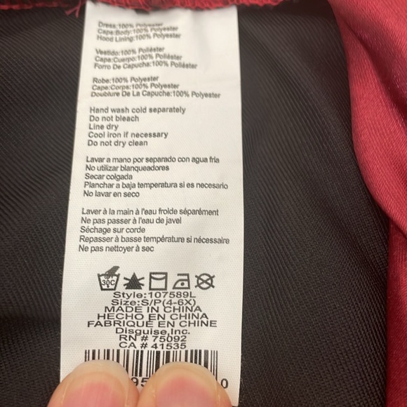 Hermione Dress and Gryffindor Robe (Harry Potter) - Picture 3 of 7